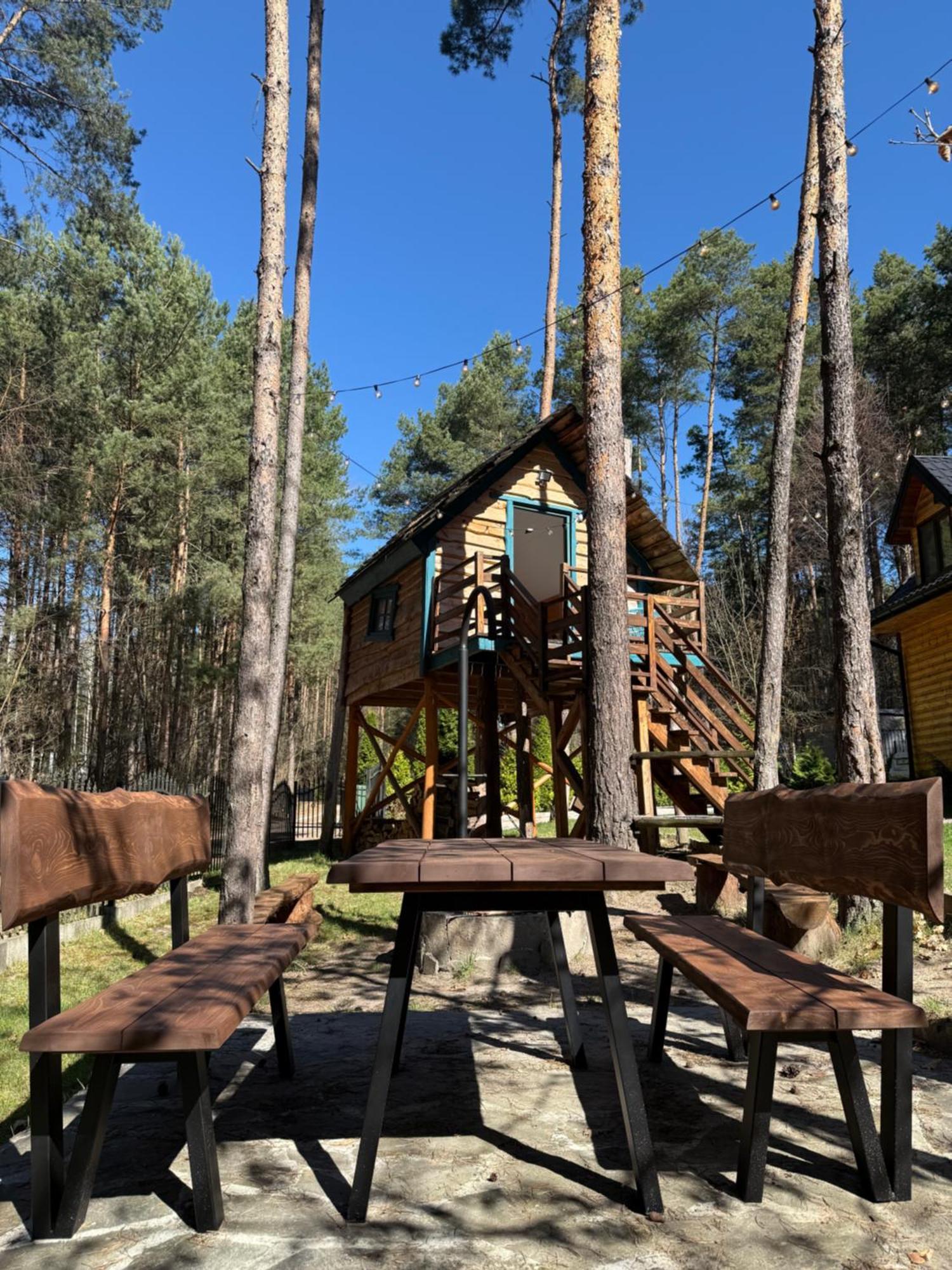Domek W Lesie Nad Zalewem Chancza Exteriér fotografie